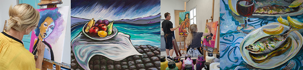 Painting Retreats in Southern France and Andalusia, Spain with Mike Snow